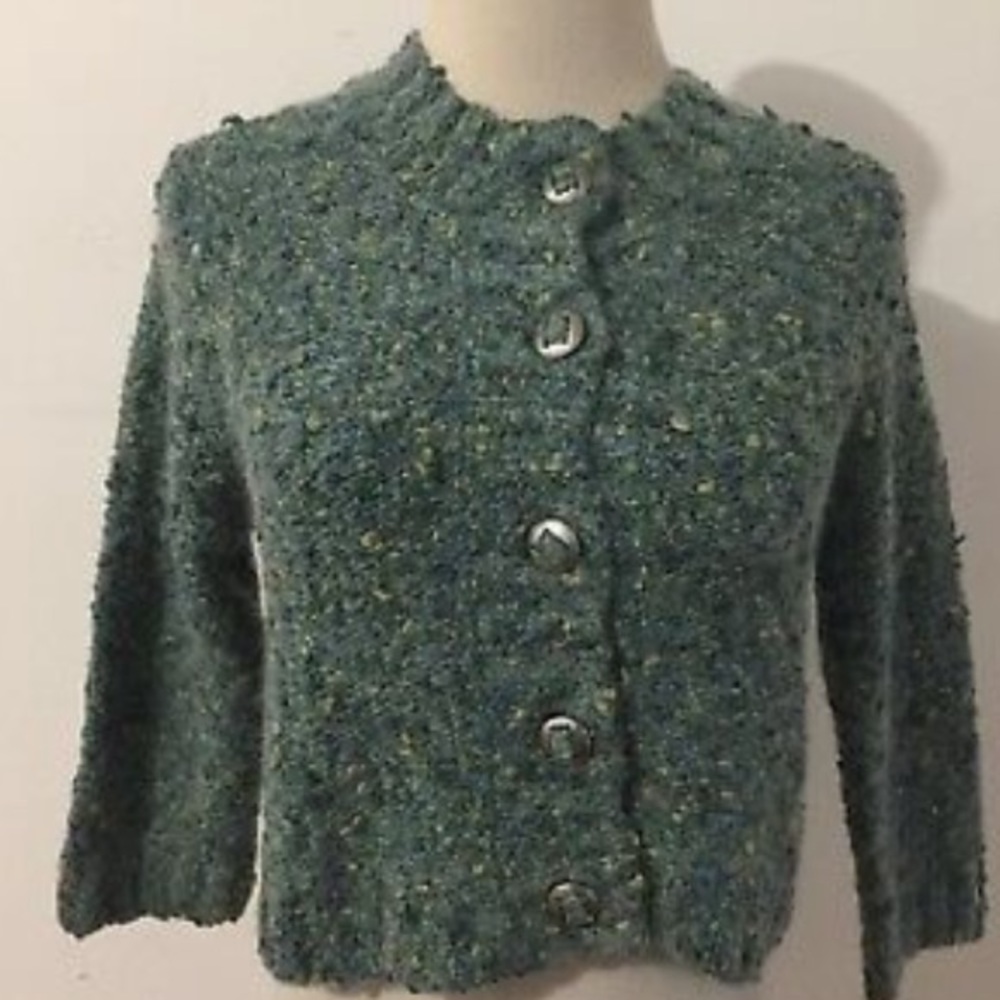 Cynthia Steffe-Alpaca-Blend Crop Sweater